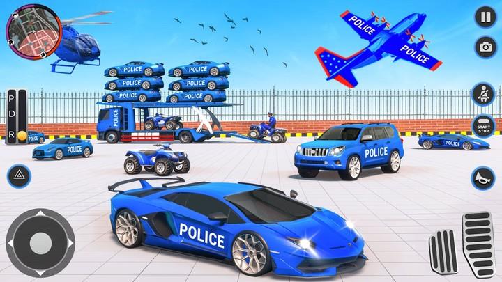 US Police Car Transport Career Ảnh chụp màn hình 1