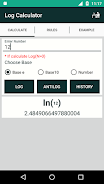 Log Calculator Tangkapan skrin 2