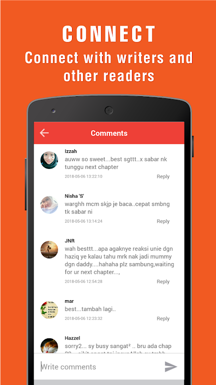 NovelPlus - Read.Write.Connect Screenshot 2
