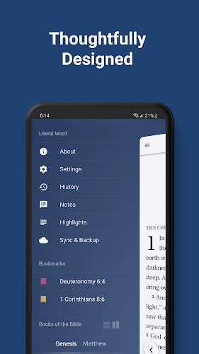 Literal Word Bible App স্ক্রিনশট 1