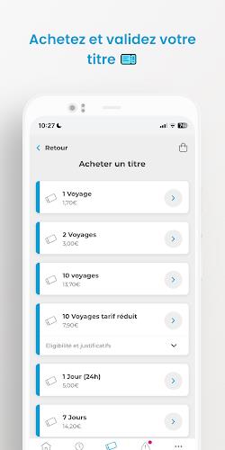 TBM mobilités Screenshot 2