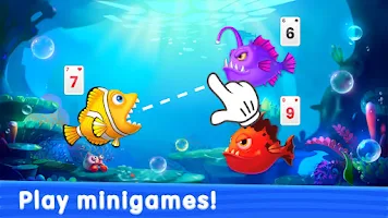 Solitaire TriPeaks: Aquarium ภาพหน้าจอ 1