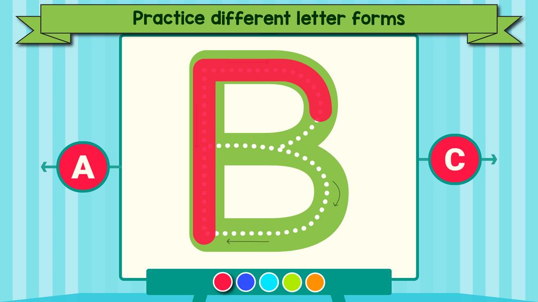 Alphabet Letters & Numbers Tracing Games for Kids 스크린샷 1