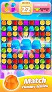 Jelly Jam Crush- Match 3 Games ภาพหน้าจอ 0