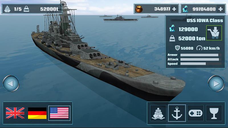 Warship War :Navy Fleet Combat应用截图第0张