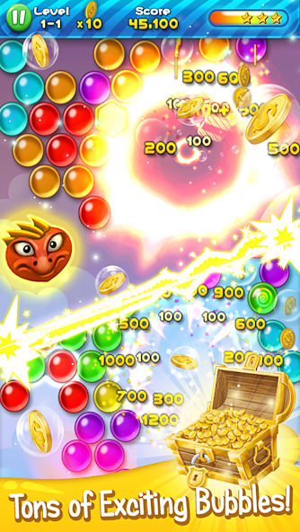 Bubble Bust! - Popping Planets Mod 스크린샷 3
