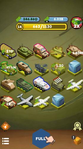 Idle military vehicle Captura de pantalla 0
