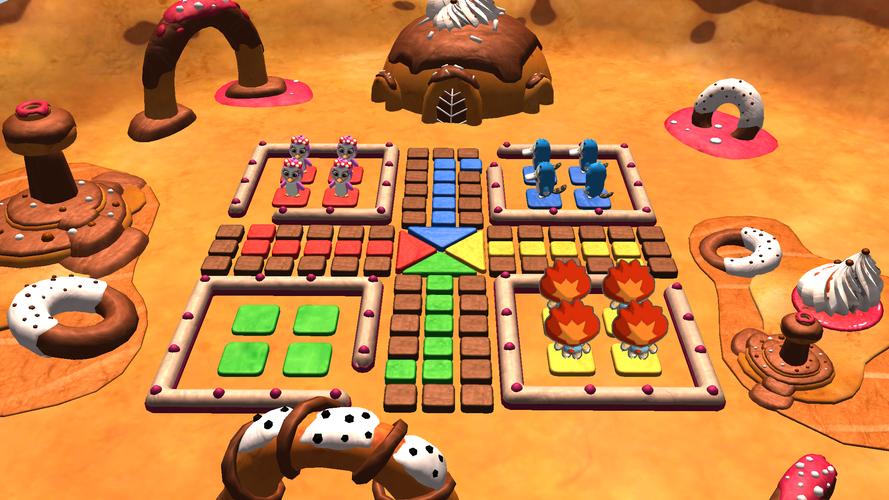 Ludo 3D Multiplayer 螢幕截圖 1