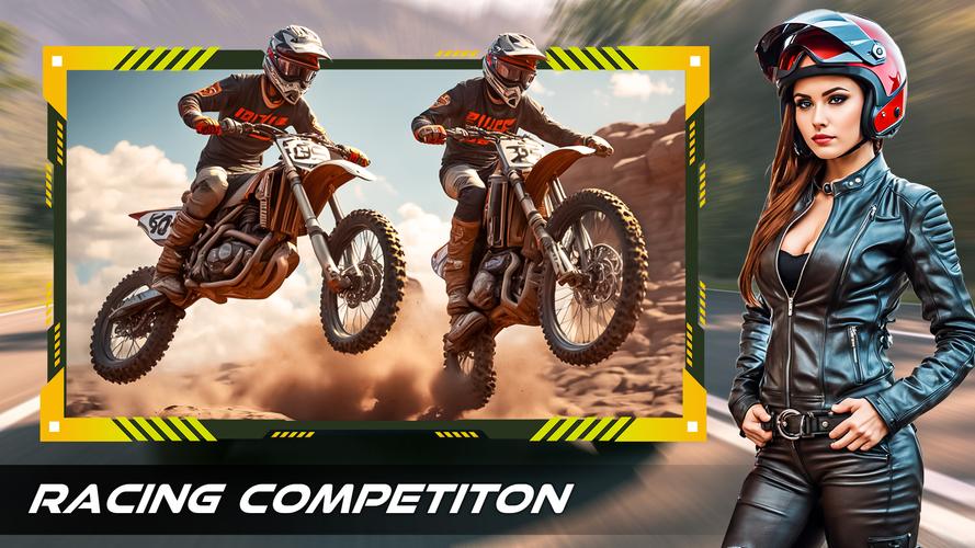 Dirt Bike Motor Cross Racing स्क्रीनशॉट 1