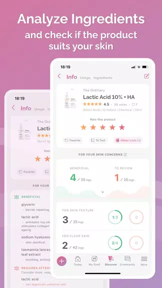 FeelinMySkin Skincare Routine Captura de pantalla 1