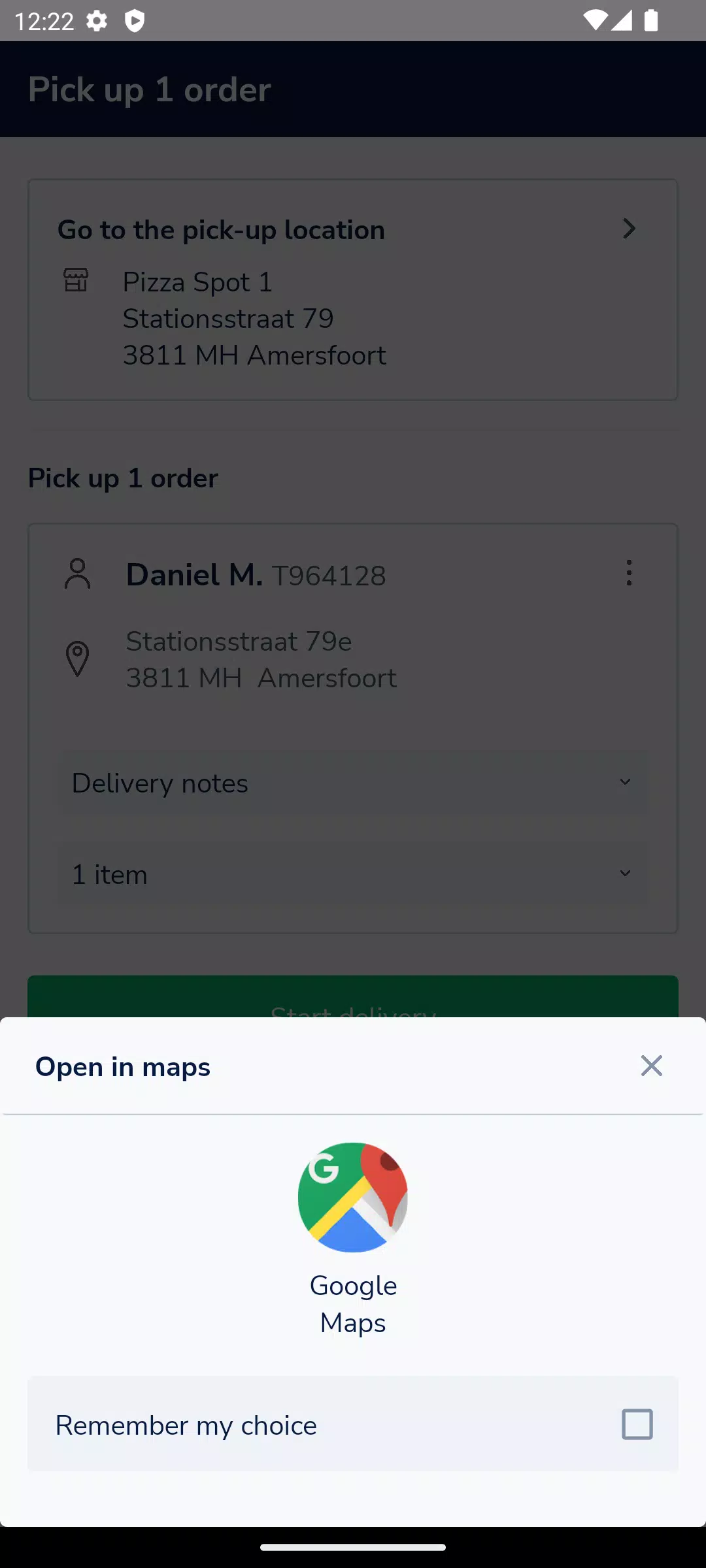 Deliverect for Couriers 螢幕截圖 2
