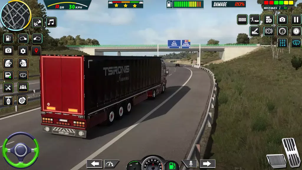 Real City Cargo Truck Driving スクリーンショット 3
