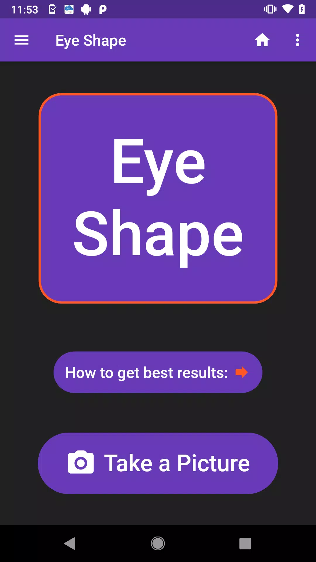 Eye Shape ဖန်သားပြင်ဓာတ်ပုံ 0