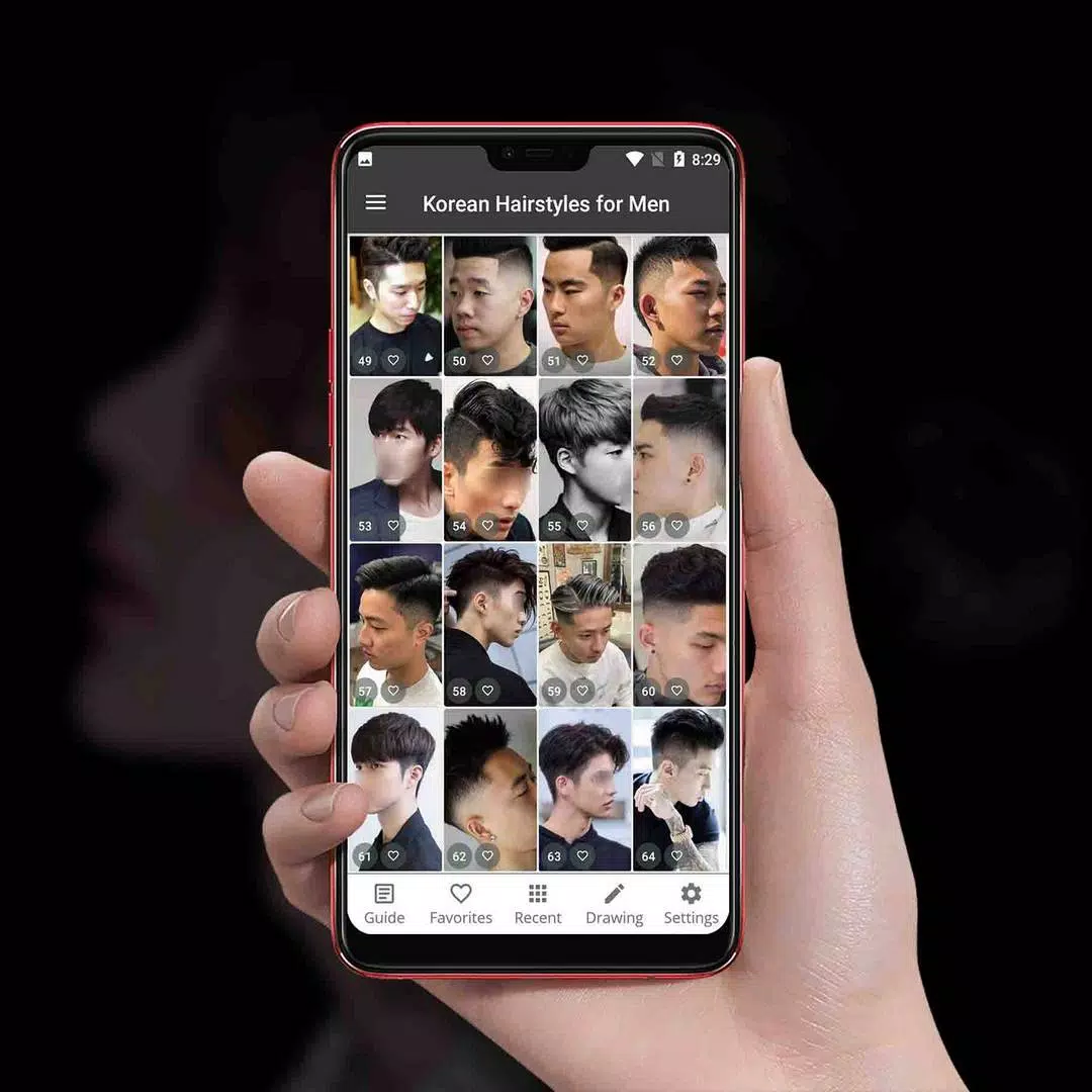 Korean Hairstyles for Men スクリーンショット 2