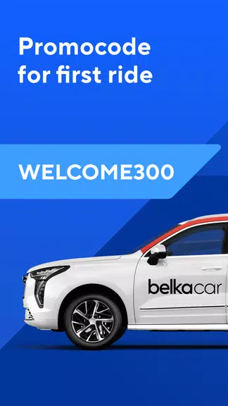 BelkaCar carsharing-car rental Schermafbeelding 0