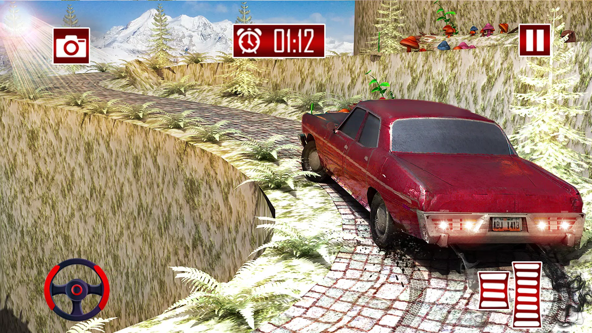 Classic Car Real Driving Games Captura de tela 1