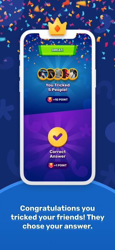 Zarta - Houseparty Trivia Game & Voice Chat স্ক্রিনশট 3