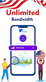 USA VPN - Fast Proxy VPN Screenshot 0