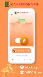 Cameroon VPN - Private Proxy Ekran Görüntüsü 0