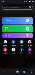 Nice browser: translator&VPN 스크린샷 0