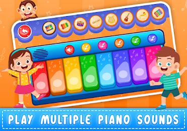 Piano Kids Music Games Schermafbeelding 1