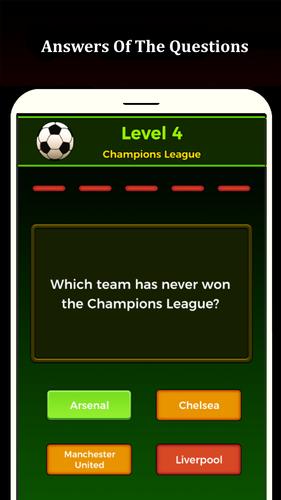 Football Quiz Game 2024 ဖန်သားပြင်ဓာတ်ပုံ 1