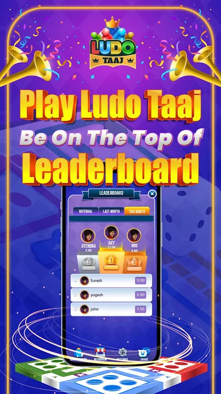 Ludo Taaj - Play Ludo & Win Captura de pantalla 2