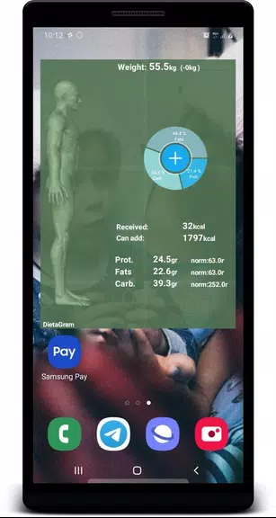 DietGram photo calorie counter Capture d'écran 2