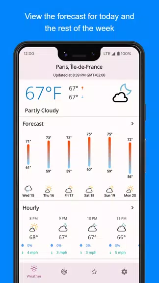SimpleWeather Ekran Görüntüsü 0