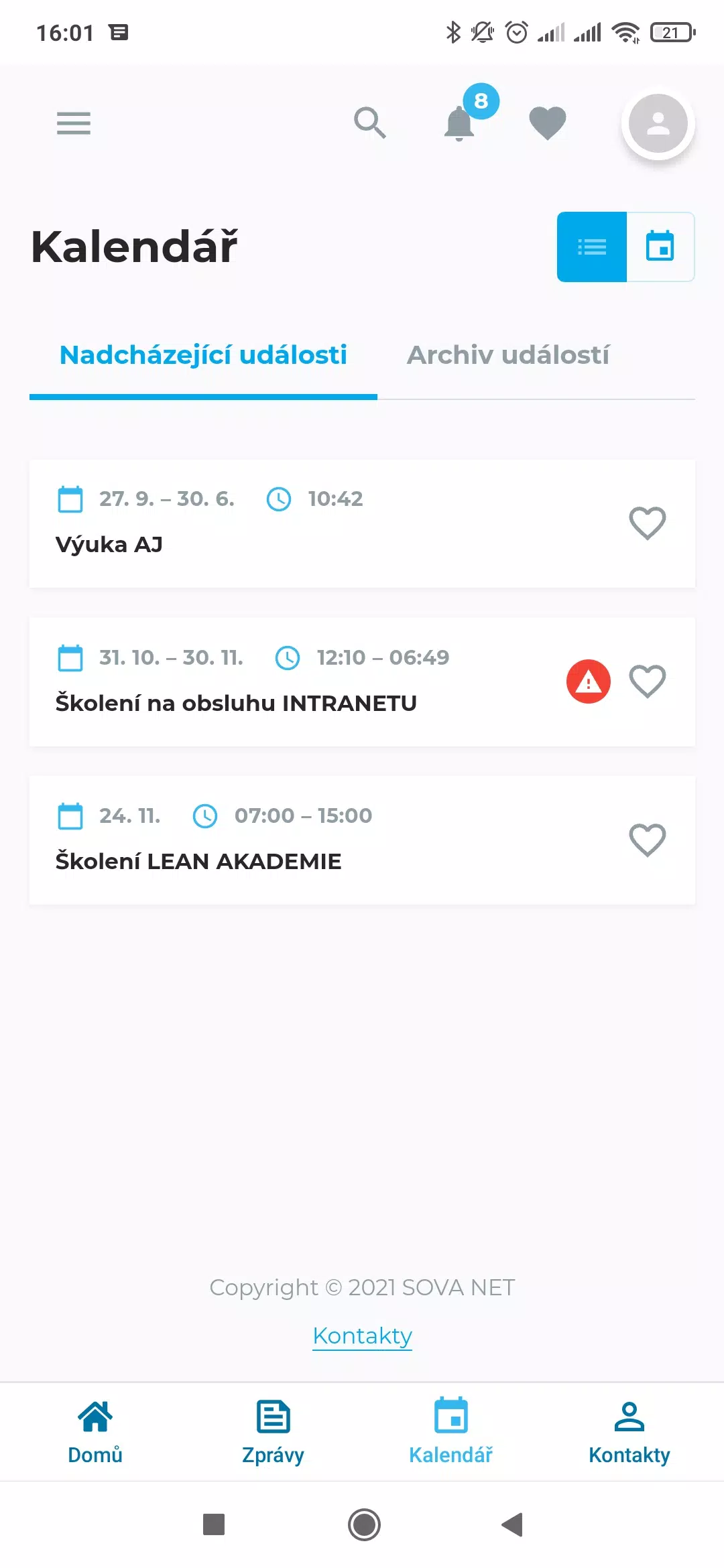 Retex INTRANET Zrzut ekranu 2