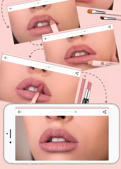 Makeup Tutorial step by step স্ক্রিনশট 0
