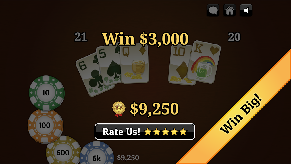 St. Patrick’s Day Blackjack স্ক্রিনশট 2