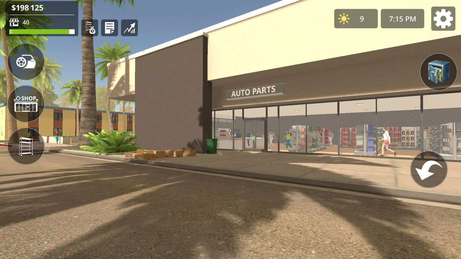 Auto Parts Store Simulator स्क्रीनशॉट 0