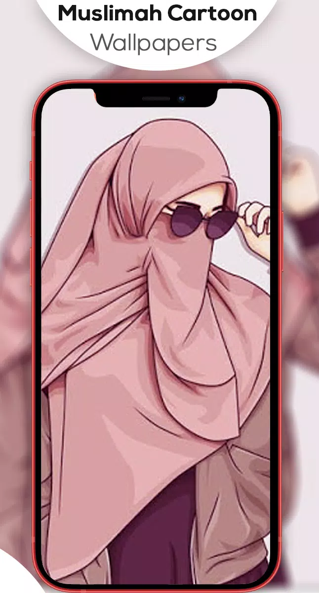 Muslimah Cartoon Wallpapers HD স্ক্রিনশট 3