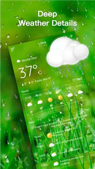 Live Weather Forecast Tangkapan skrin 2