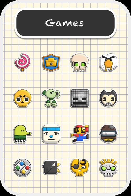 Poppin icon pack ภาพหน้าจอ 3