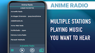 Anime Radio Favorites स्क्रीनशॉट 3