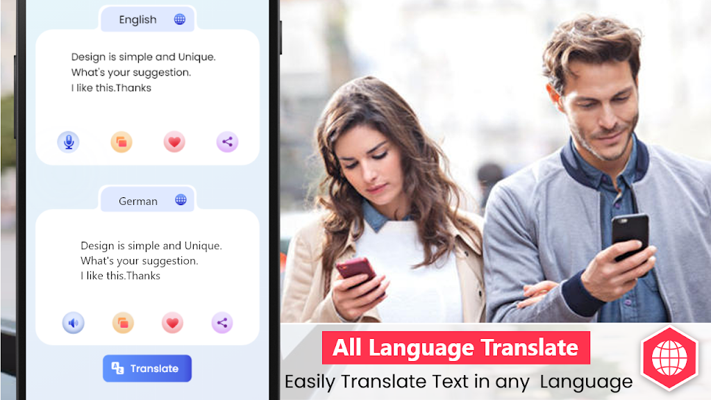 Text to speak : Translator Zrzut ekranu 3