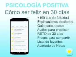 Ser feliz Reto 30 días स्क्रीनशॉट 0