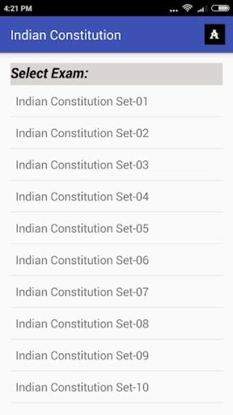 Indian Constitution Schermafbeelding 1