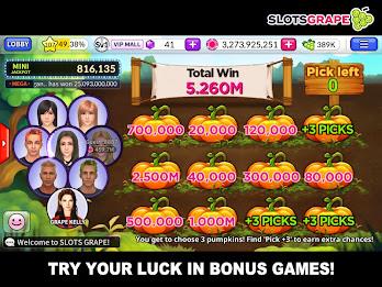 SLOTS GRAPE - Casino Games Tangkapan skrin 3