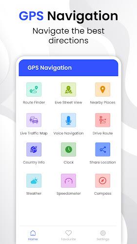 GPS Navigation Map Route Find Ảnh chụp màn hình 0