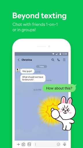 LINE : Appels & messages Capture d'écran 0