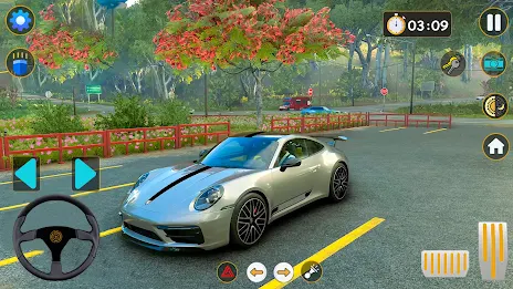 US Car Driving School Games 3D स्क्रीनशॉट 1