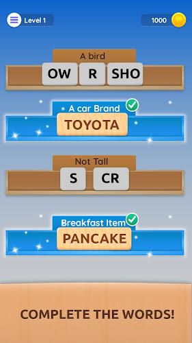 Word Jigsaw: Brain Teaser स्क्रीनशॉट 1