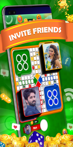 India vs Pakistan Ludo Online Capture d'écran 2