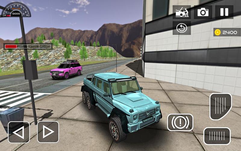 6x6 Truck Offroad Driving Sim 螢幕截圖 2