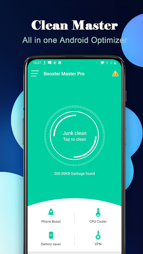 Booster Master Pro- Booster, Cleaner，Fast VPN Скриншот 0