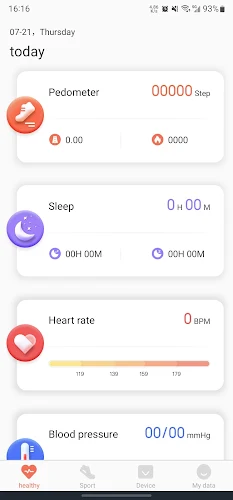 ZGfit स्क्रीनशॉट 1