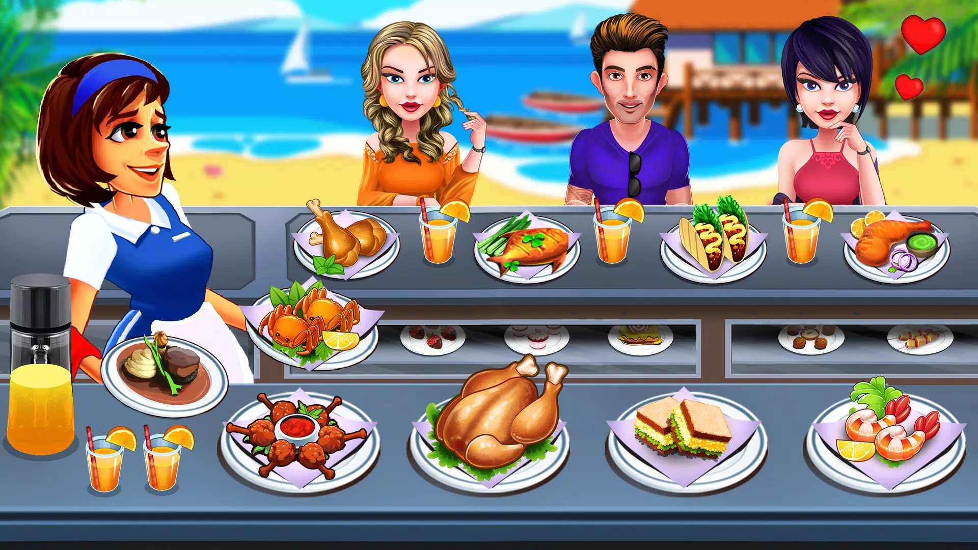 Schermata Cooking Cafe 2